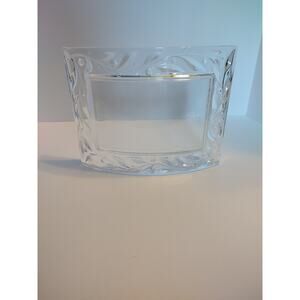 Mikasa Celebrations Garden Gate Collection Lead Crystal Frame For 4 x 6" Photo